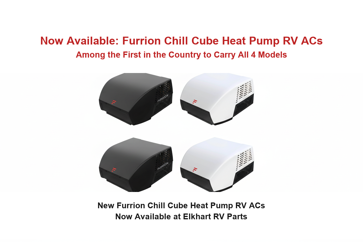 Furrion Chill Cube heat pump RV AC models available from Elkhart RV Parts