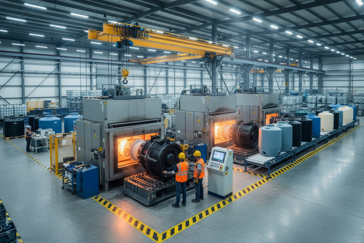 Understanding Rotationally Molded RV Holding Tanks and Fresh Water Tanks: Materials, Manufacturing, and Why Dimensions Vary