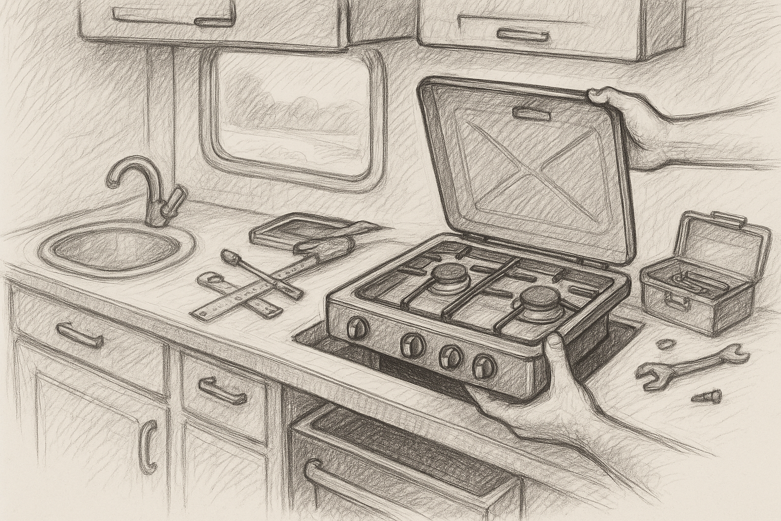 Upgrade Your RV Adventure: The Complete Guide to RV Cooktop Replacement and Easy Tiny Kitchen Upgrades