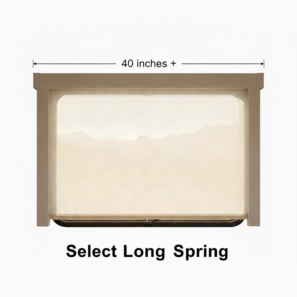 Irvine - Replacement Spring (.75" Version) - for Valu-Line RV Roller Shades - Select Your Size