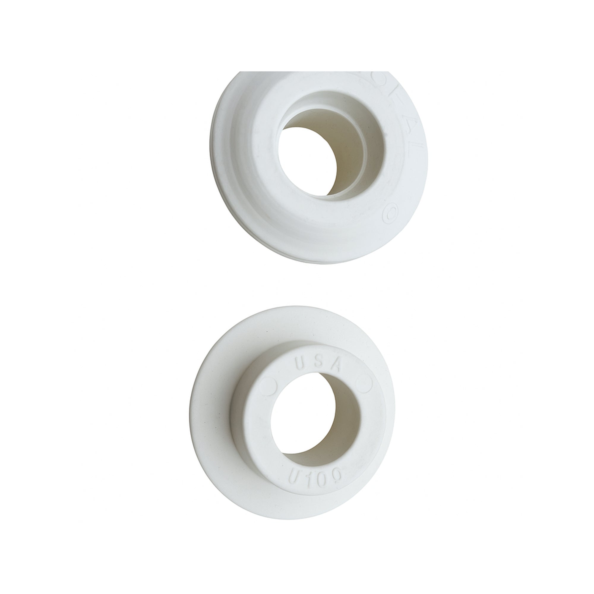 The Uniseal Warehouse - 1" Uniseal Grommet - White - PVC Schedule 40 Pipe Tank Fitting - 1-3/4" Hole Saw - U100-W cleaned product image 1