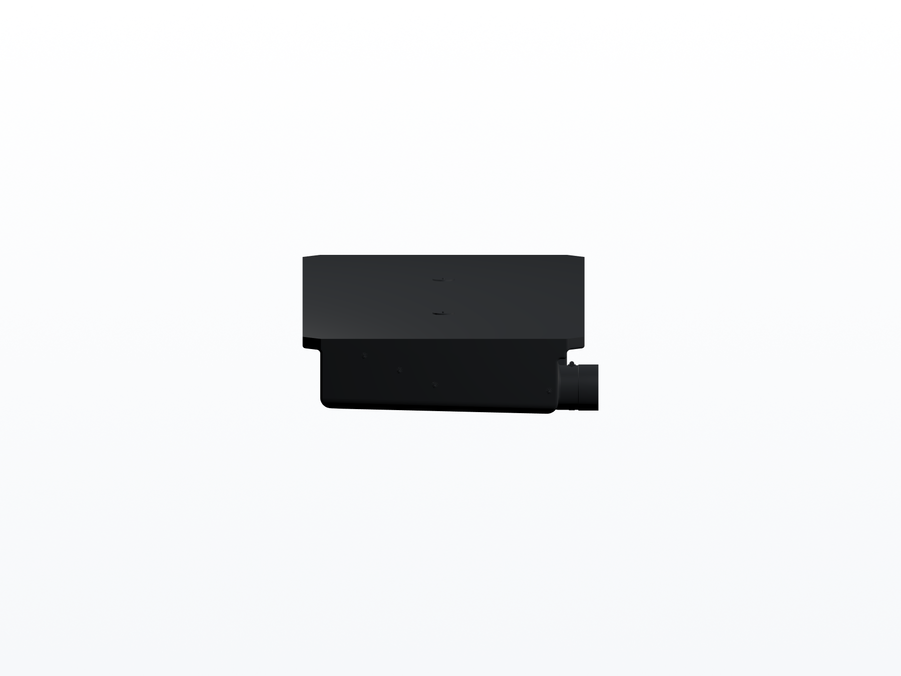 MAKS 120012001 MAKS Holding Tank 60 X 24 X 7 - 29 Gallons - Side Left Hand Drain - Blank Tank right-end