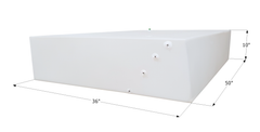 ICON - 75 Gallons RV Fresh Water Tank - 50" x 36" x 10" - WT3555 - 0318082