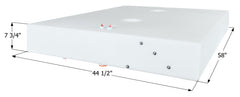 ICON - 81 Gallons RV Fresh Water Tank - 58" x 44.5" x 7.75" - WT3644 - 0335790