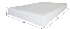 ICON - 57 Gallons (w/o sump) RV Fresh Water Tank - 55" x 36" x 7" - WT1495 - Tank Only