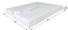 ICON - 52 Gallons RV Fresh Water Tank - 54" x 45" x 5.5" - WT3835 - 2010371