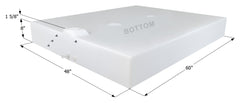 ICON - 96 Gallons (with sump) RV Fresh Water Tank - 60" x 48" x 8" - WT3978 - Tank Only