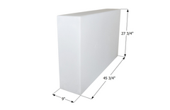 ICON - 50 Gallons RV Fresh Water Tank - 45.75" x 27.75" x 9" - WT4158 - Tank Only
