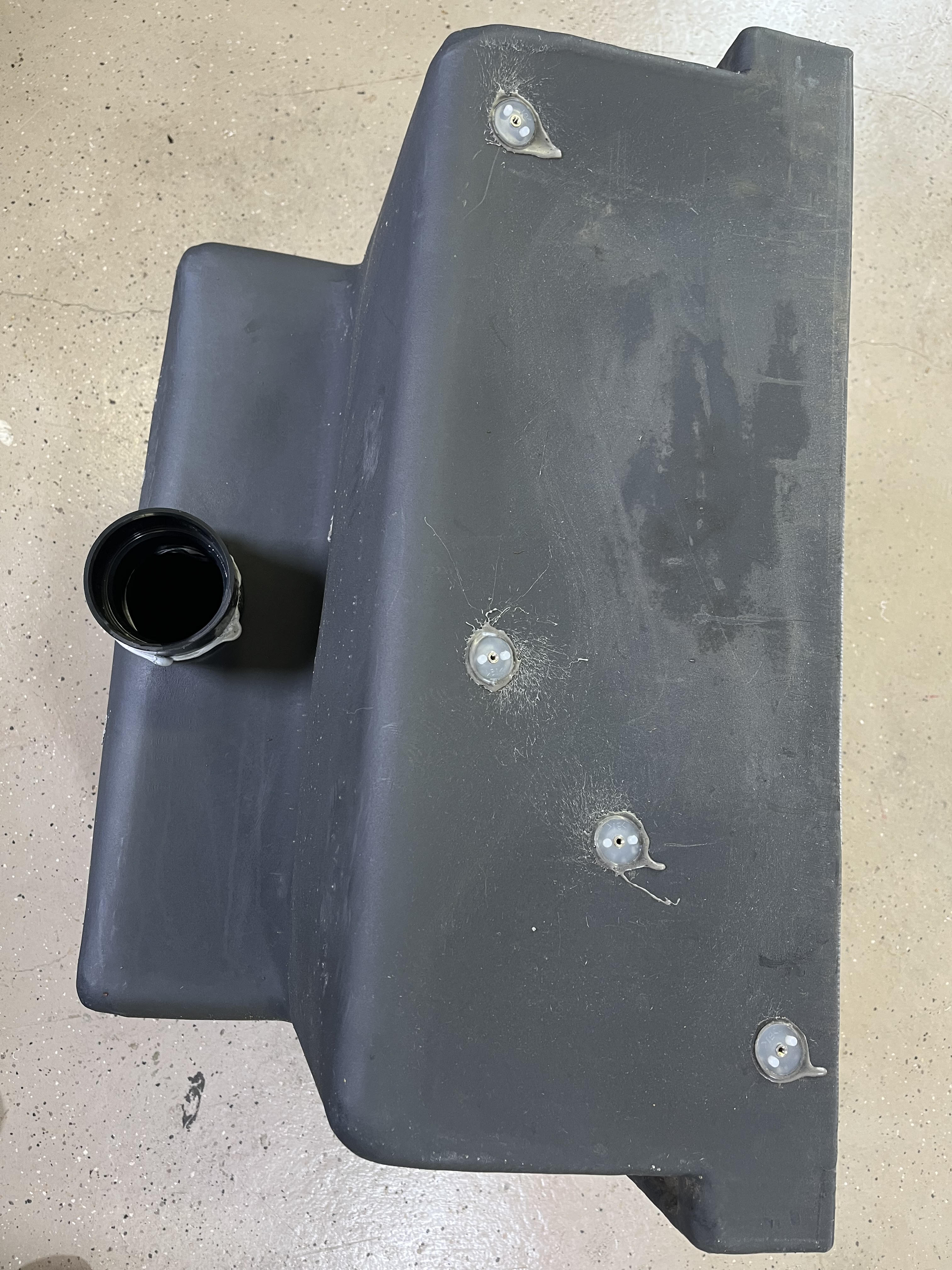 44 Gallon RV Holding Tank 28-1/2" x 28" x 17-1/16" EPI 1600124 and 605426000 and 5426 and 9556