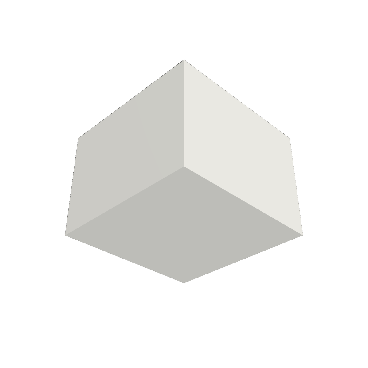 Alpha 177BLANK — print-based underside view of blank rectangular body