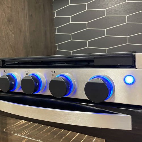 Lippert / Greystone 21" RV Gas Range CF-RV21 Replacement Door Assembly - Black Door - 2023019478