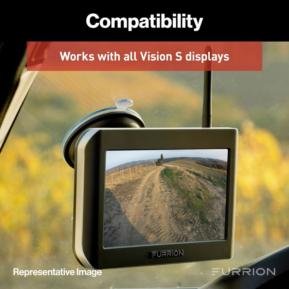 Furrion® - Vision S® Rear RV Camera with Sharkfin Bracket - HD 720p Resolution - OEM Authentic - #2021123624