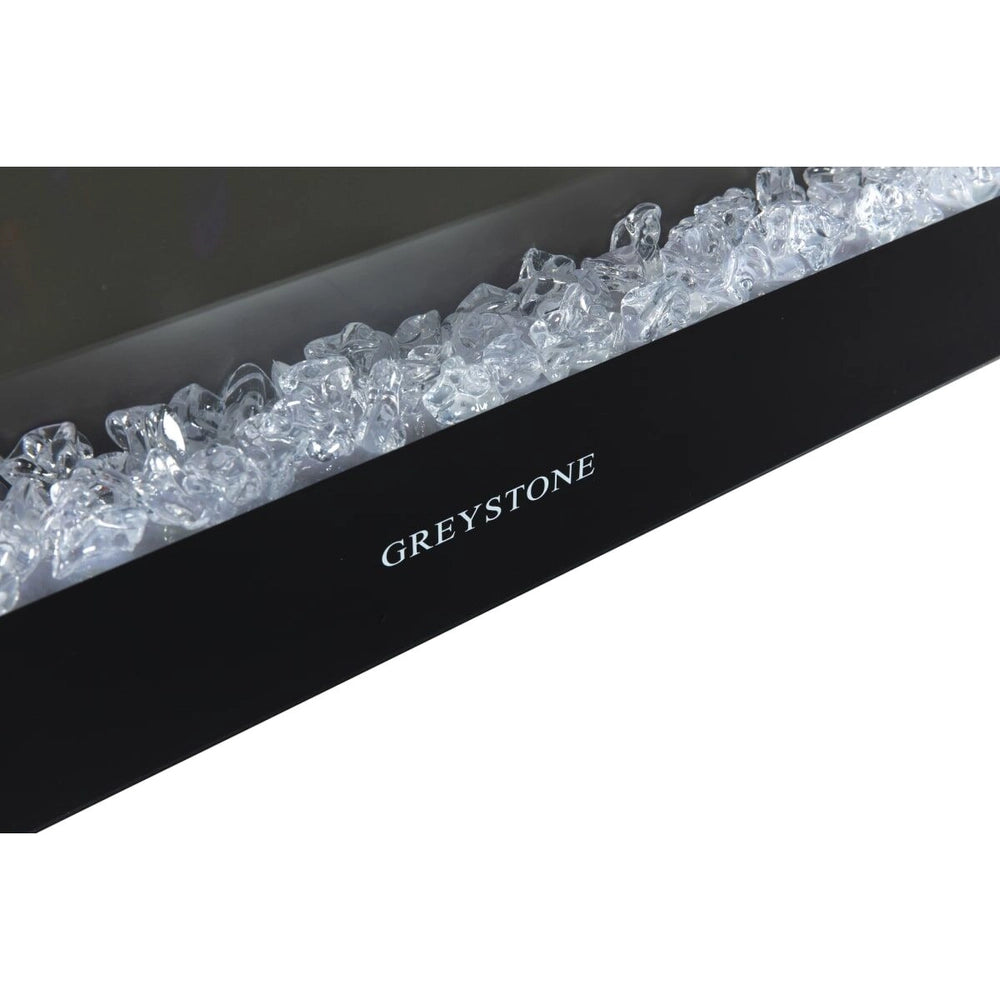 Greystone® - 3-Color Crystal LED Fireplace - 31" with Remote - #2022302071
