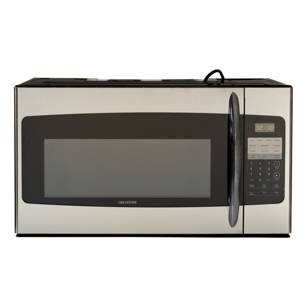 Greystone - 1.6 Cu Ft Over-the-Range RV Microwave Stainless Steel RED480JAH 1000W OTR