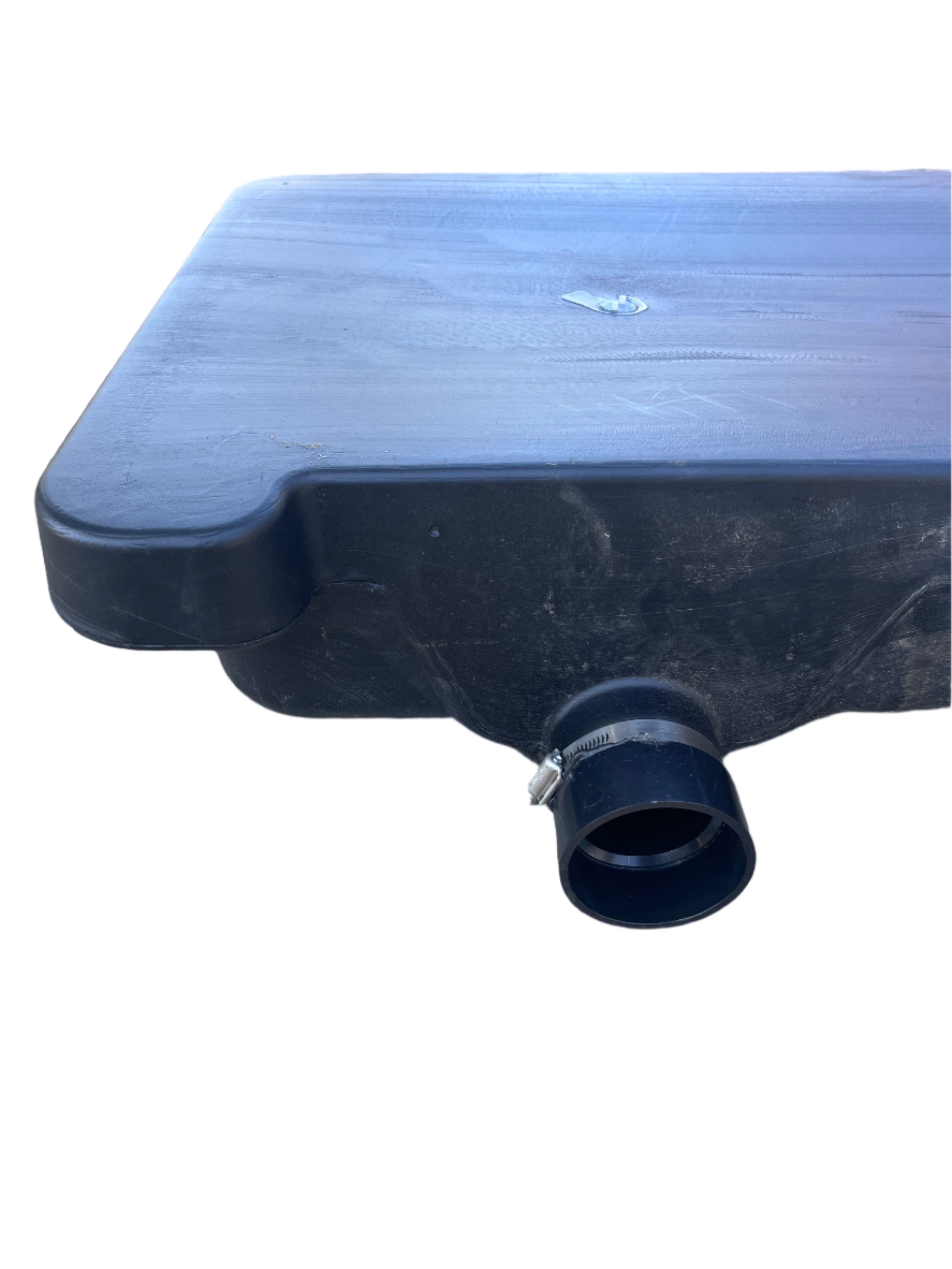 Alpha - 40 Gallon RV Black Holding Tank 63x25x7 VB24637HRBLANK (Previously - VB24637HR) - OEM Grade Blank Waste Tank No Fittings