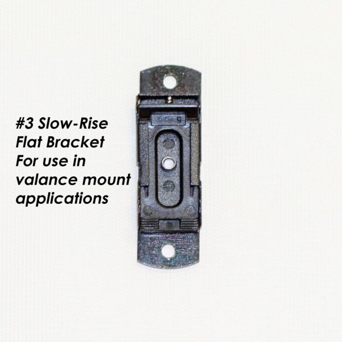 1.25" Slo-Rise RV Roller Shade Hardware Mounting Kit (#3 Flat and #5 L Bracket Mounts)