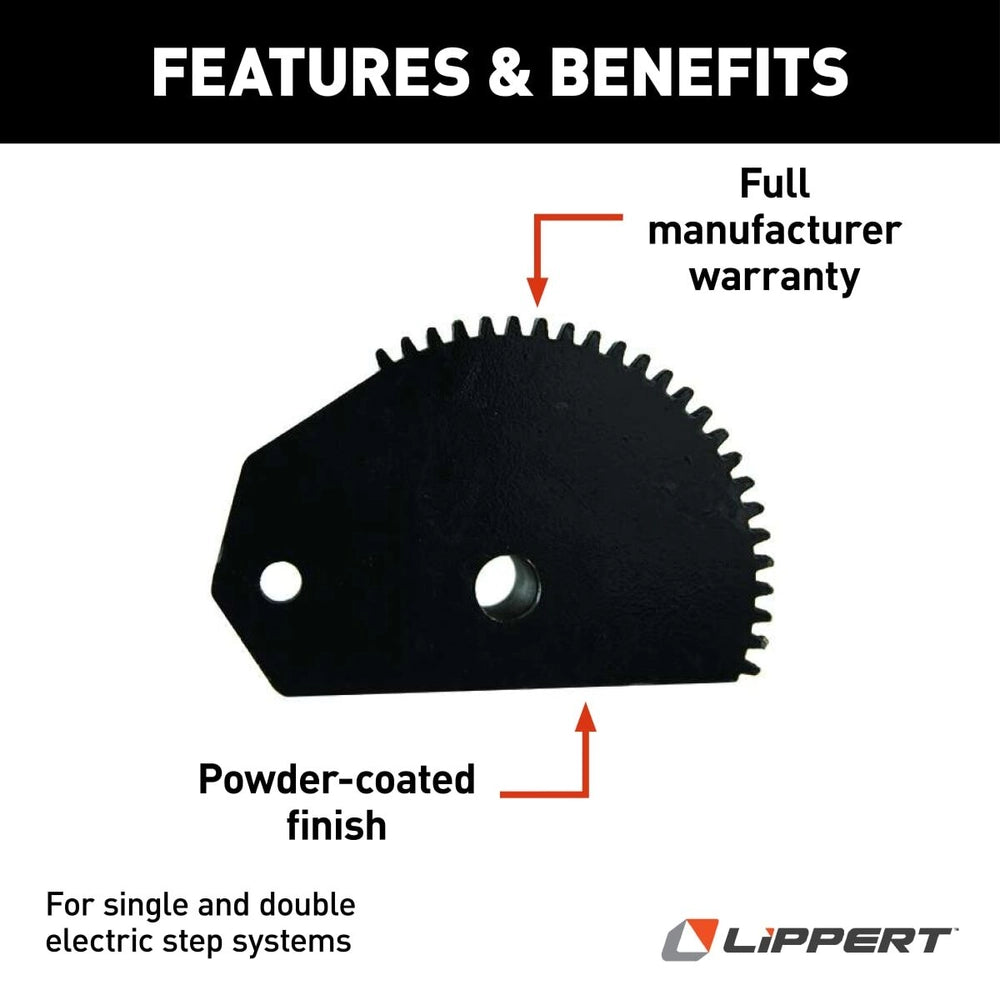 Lippert Gear Plate Replacement Kit For Single & Double Electric RV Steps #301696