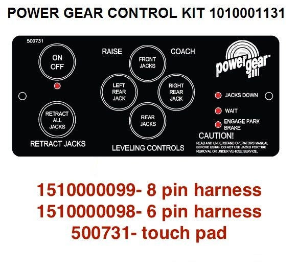 Lippert - Power Gear Manual Leveling Control Replacement Kit (1010001131)