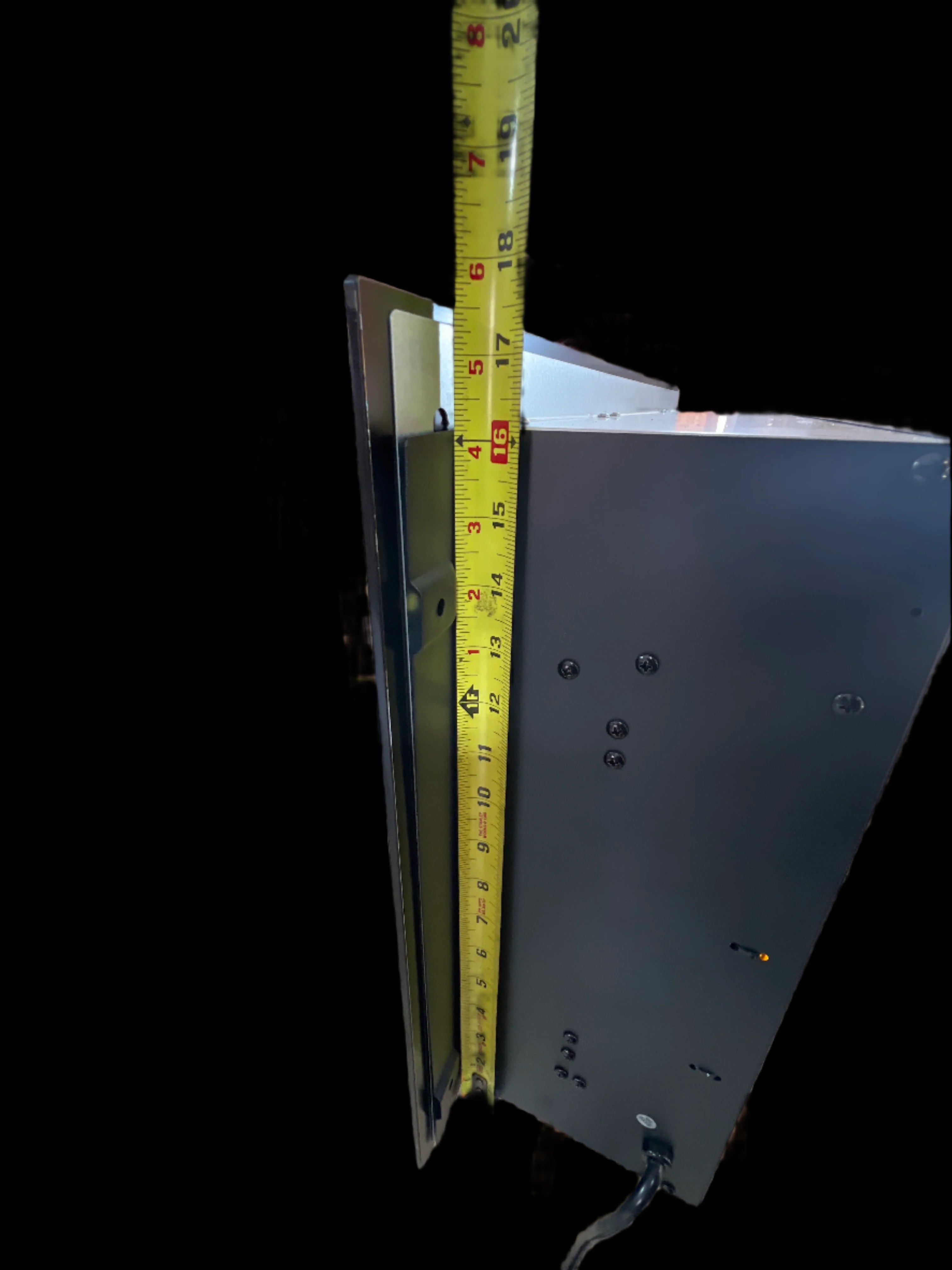 Covenant - 36" Electric RV Fireplace Flat Front with Crystals and Remote Control - 1500W Heat - Model LFP36-CT WD914-36CT