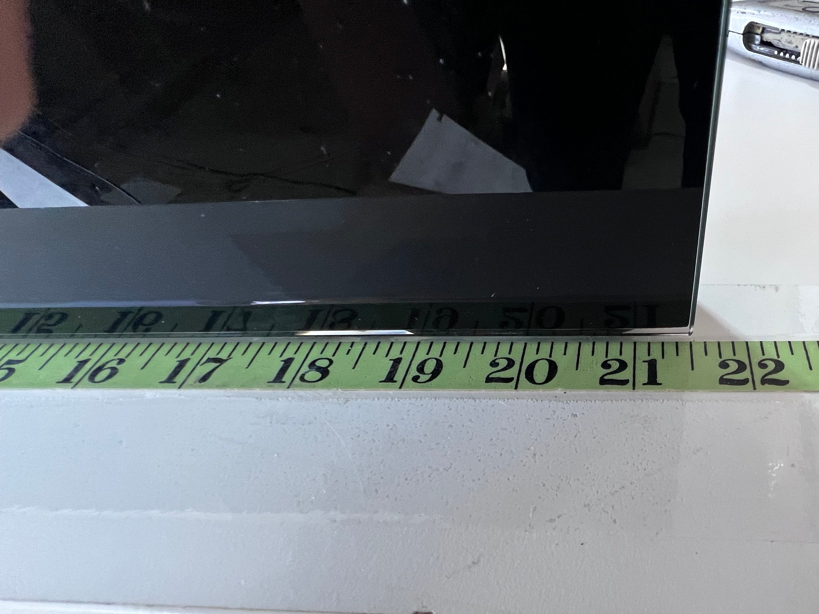 Greystone CF-RV17 - 17" Oven Door Assembly (Actual Measurements 21.5" x 11.5") - Complete Replacement Door for RV Range