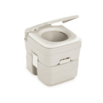Dometic SaniPottie 965 Portable Toilet - Platinum - 5 Gallon - Part# 9108554389