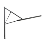 Dometic 9100 Power Awning Hardware Kit - Black - Fits 9108/9109/9110 Series - Part# 9108893066