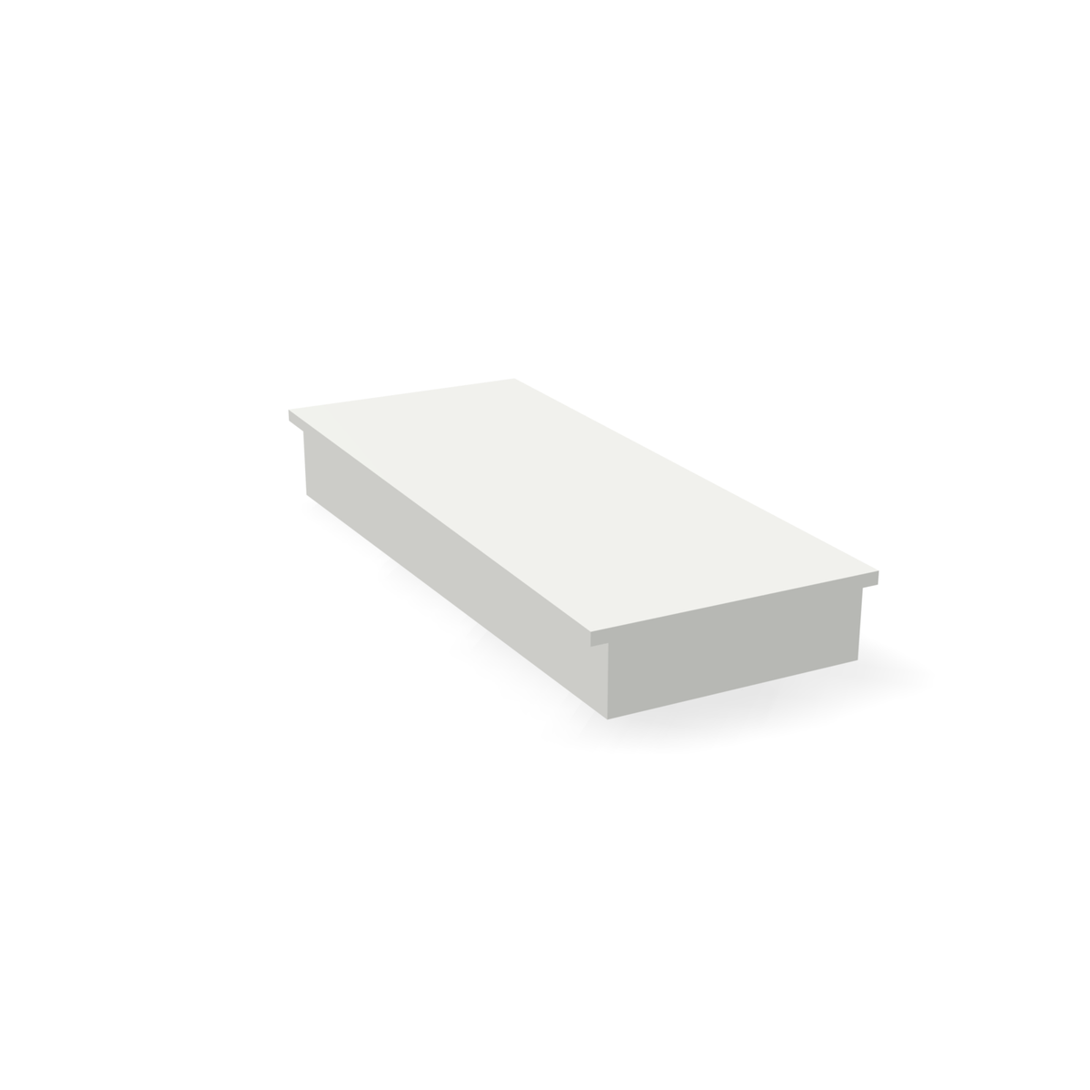 Alpha 909BLANK — print-based side view