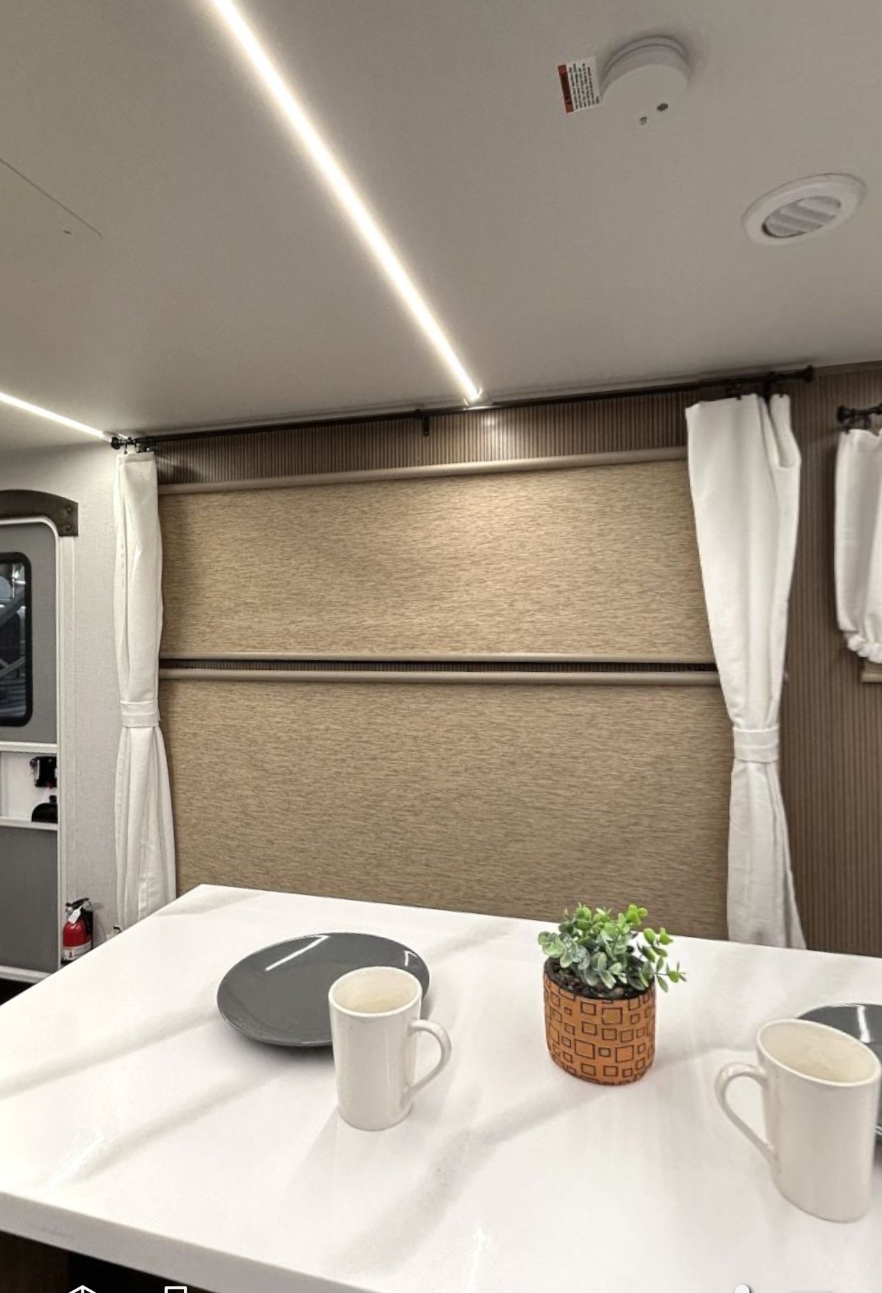 Irvine ISD - Valu-Line RV Night Roller Shades - .75" Tube - w/ Auto Stop - Rattan Color - Salem / Wildwood 2025 Color - OEM Part - Custom Builder and Sizes