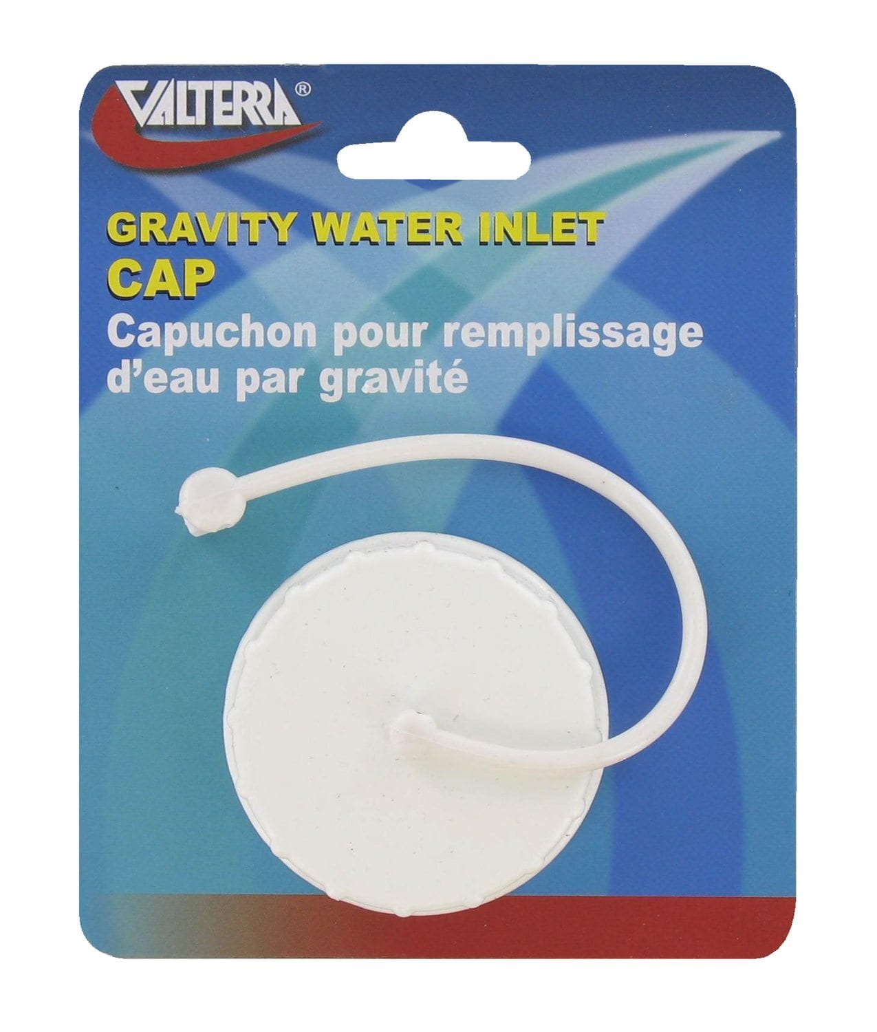 Valterra - Gravity Water Inlet Cap - White - Carded - VALA0120SVP