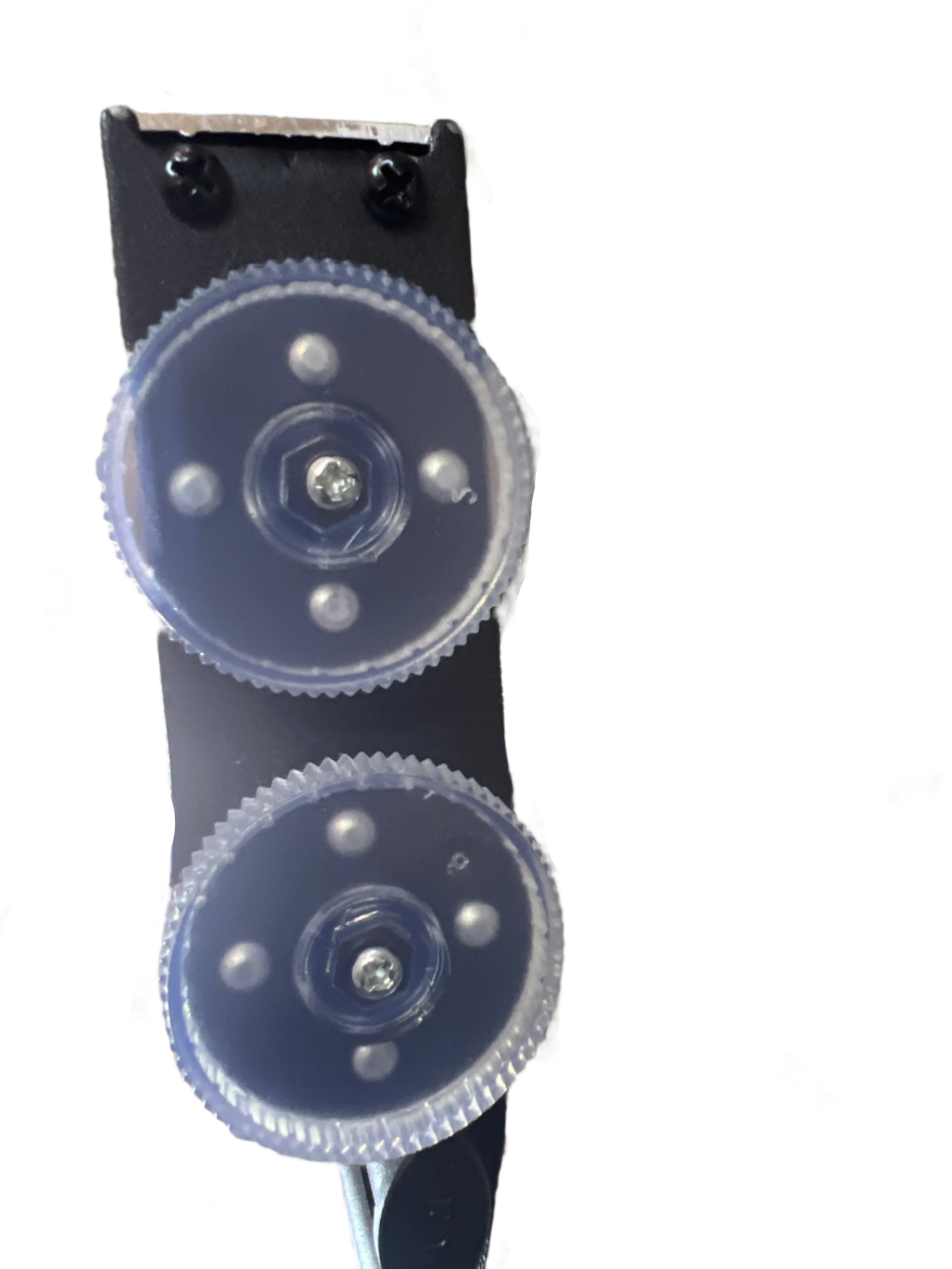 Irvine - Day + Nite End Bracket Clear Dials - Valu-Line Roller Shade Component