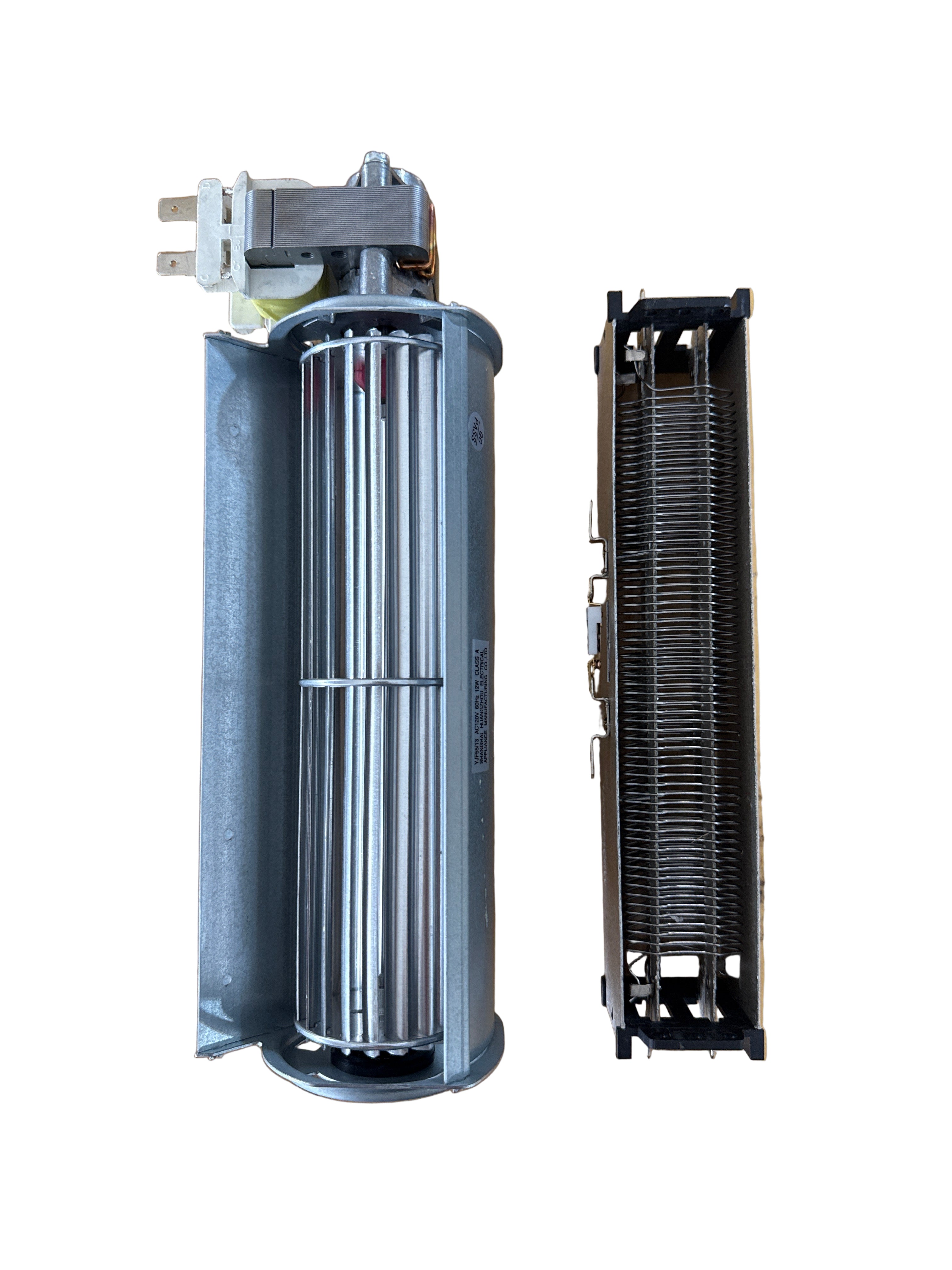 Covenant - Universal Blower Motor with Heating Element for RV Electric Fireplaces - LFP-BMHE