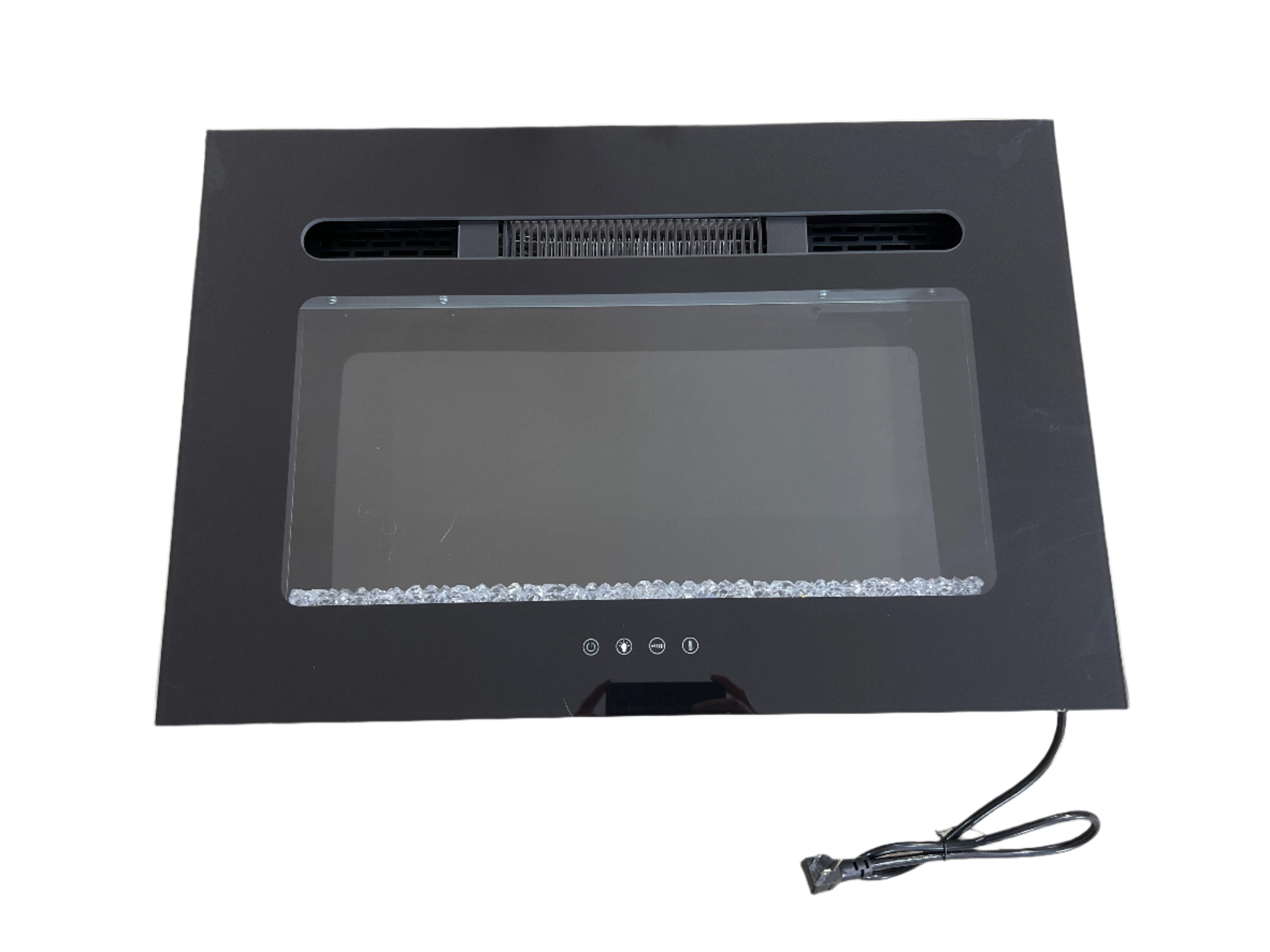 Covenant 26" Electric RV Fireplace 110V Flat Front with Crystals and Remote Control LFP26-CT WD914-26CT