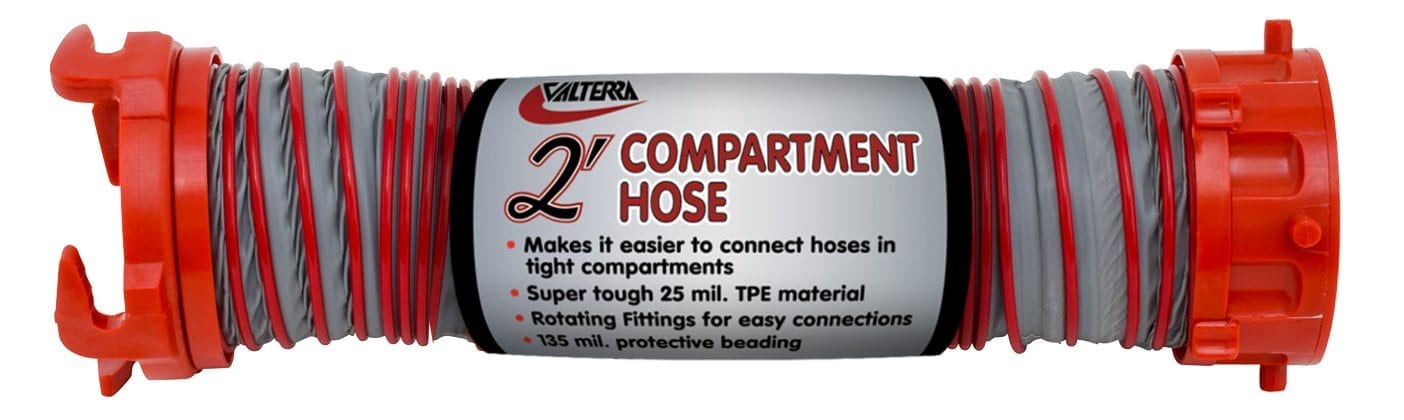 Valterra - Viper Compartment Hose - 2′ sewer hose - Wrap Card - VAL0402