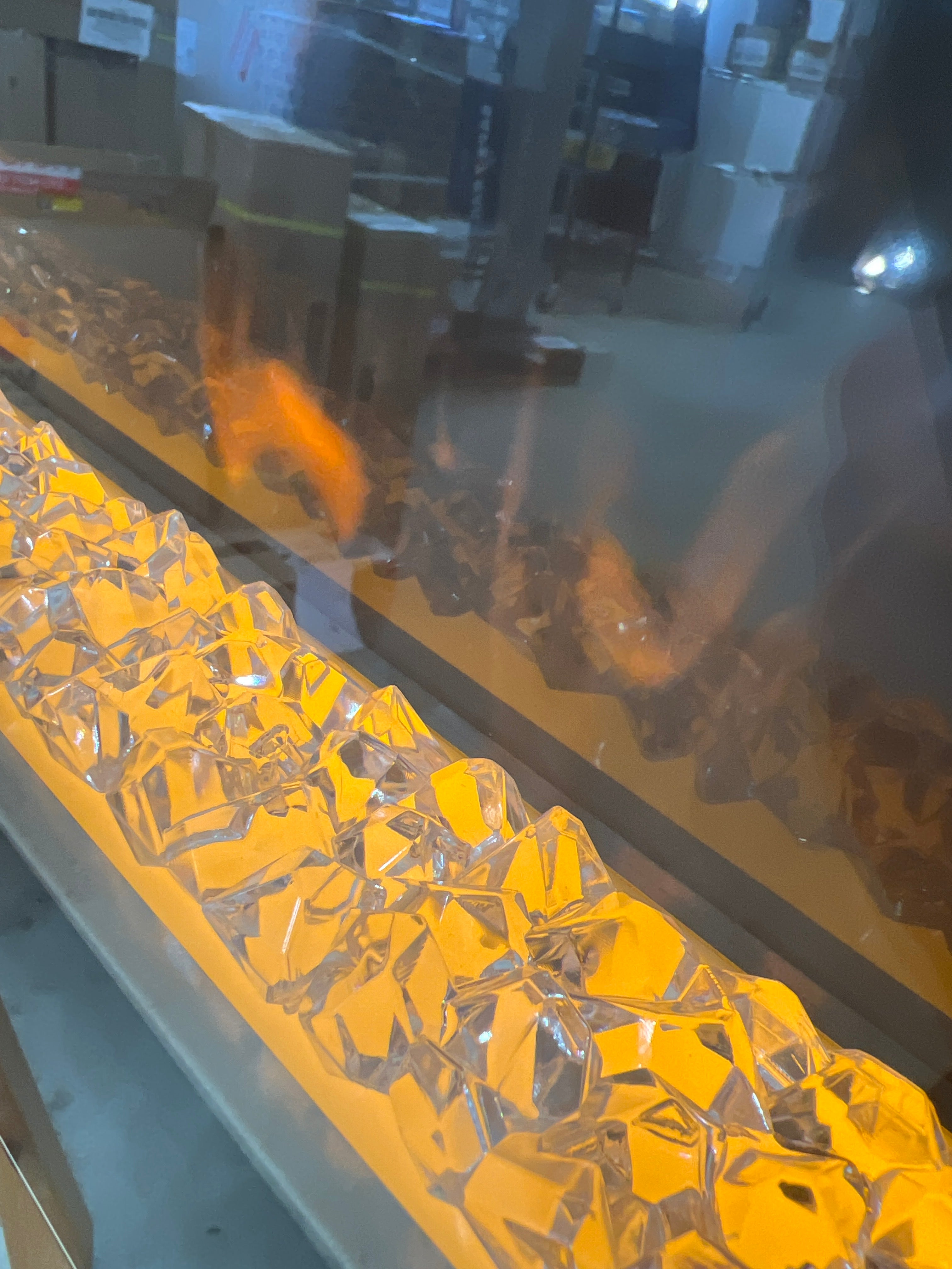 Covenant 36" Electric RV Fireplace Flat Front with Crystals and Remote Control LFP36-CT WD914-36CT