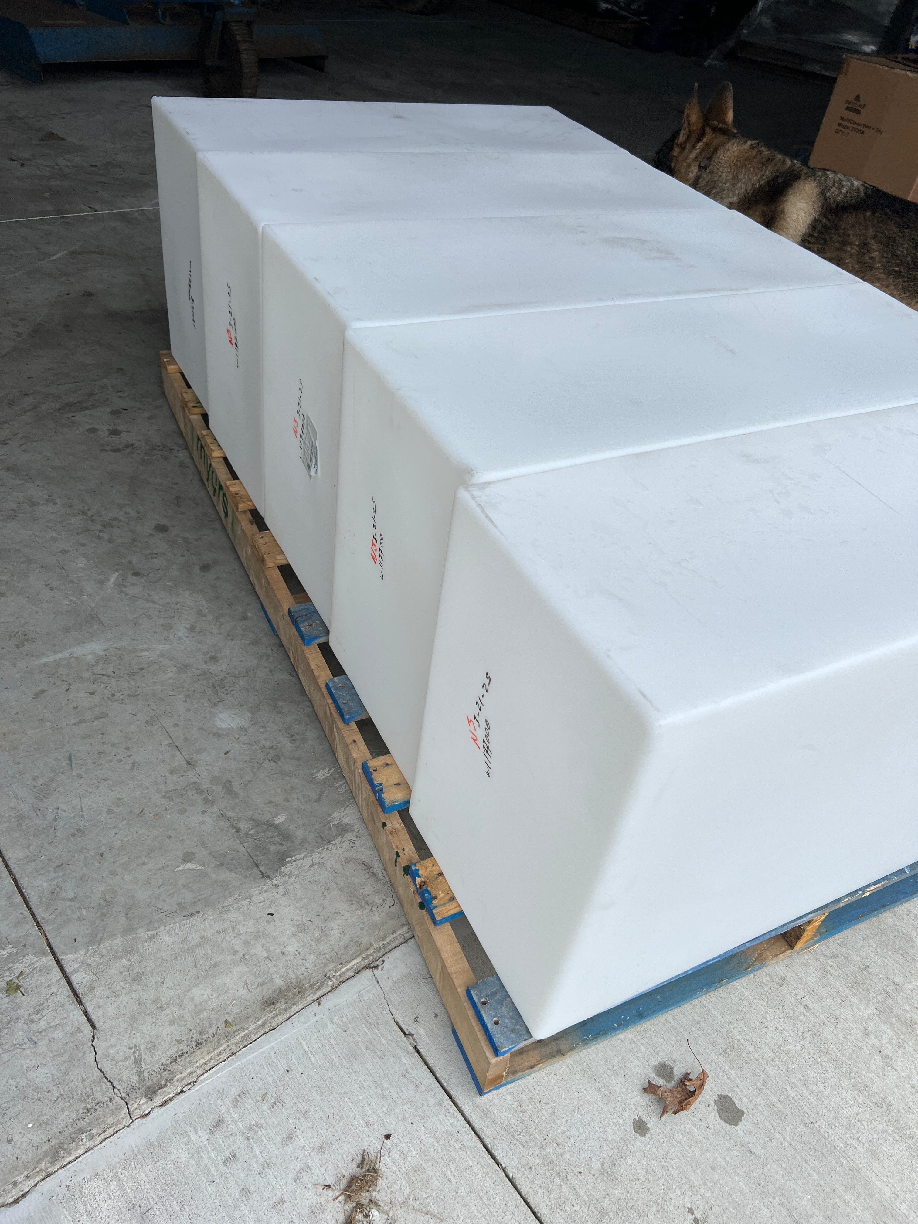 50 Gallon Fresh Water Tank 38x22x14 - Blank Tank Only