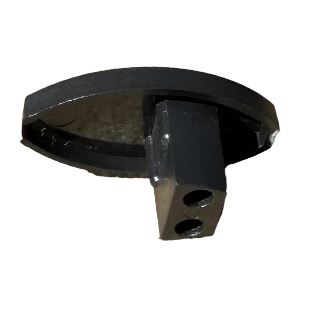 ISD End Caps for Roller Shade End Bar (Black)