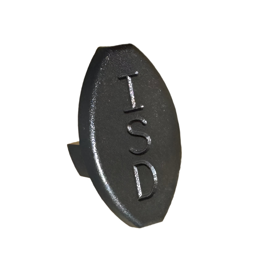 ISD End Caps for Roller Shade End Bar (Black)
