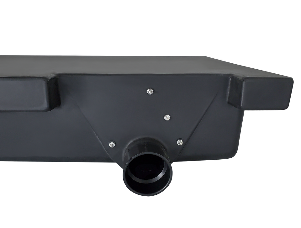 ICON - 39 Gallon RV Waste Holding Tank Side Drain 63" x 25" x 9-1/4" H3595RH