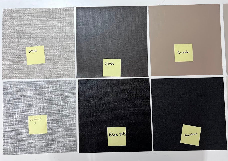 Valu-Line RV Night Roller Shades - .75" Tube - w/ Auto Stop - OEM Part - Custom Size and Colors