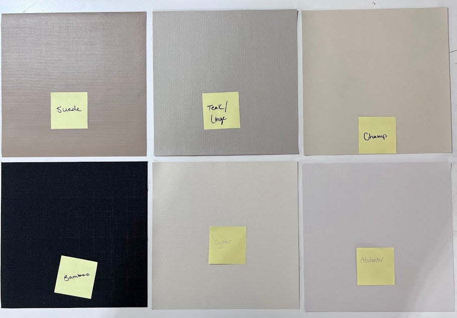 Valu-Line RV Night Roller Shades - .75" Tube - w/ Auto Stop - OEM Part - Custom Size and Colors