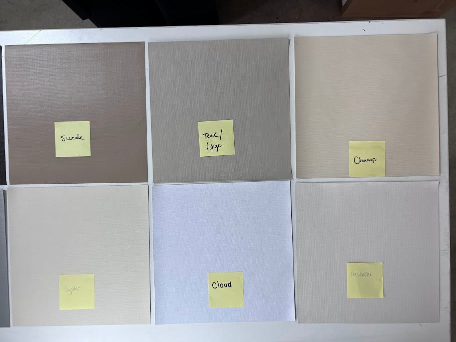 Valu-Line RV Night Roller Shades - .75" Tube - w/ Auto Stop - OEM Part - Custom Size and Colors