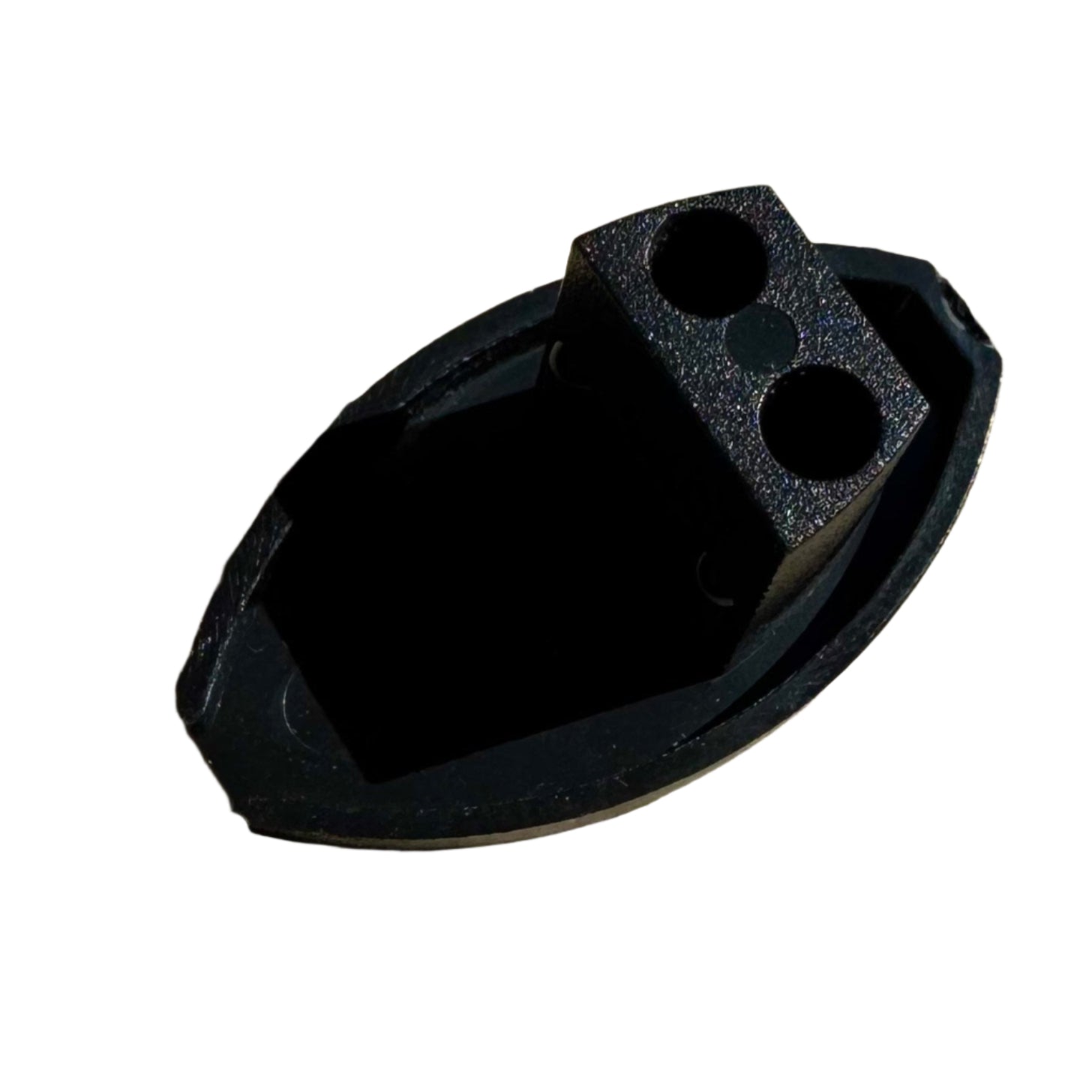 ISD End Caps for Roller Shade End Bar (Black)