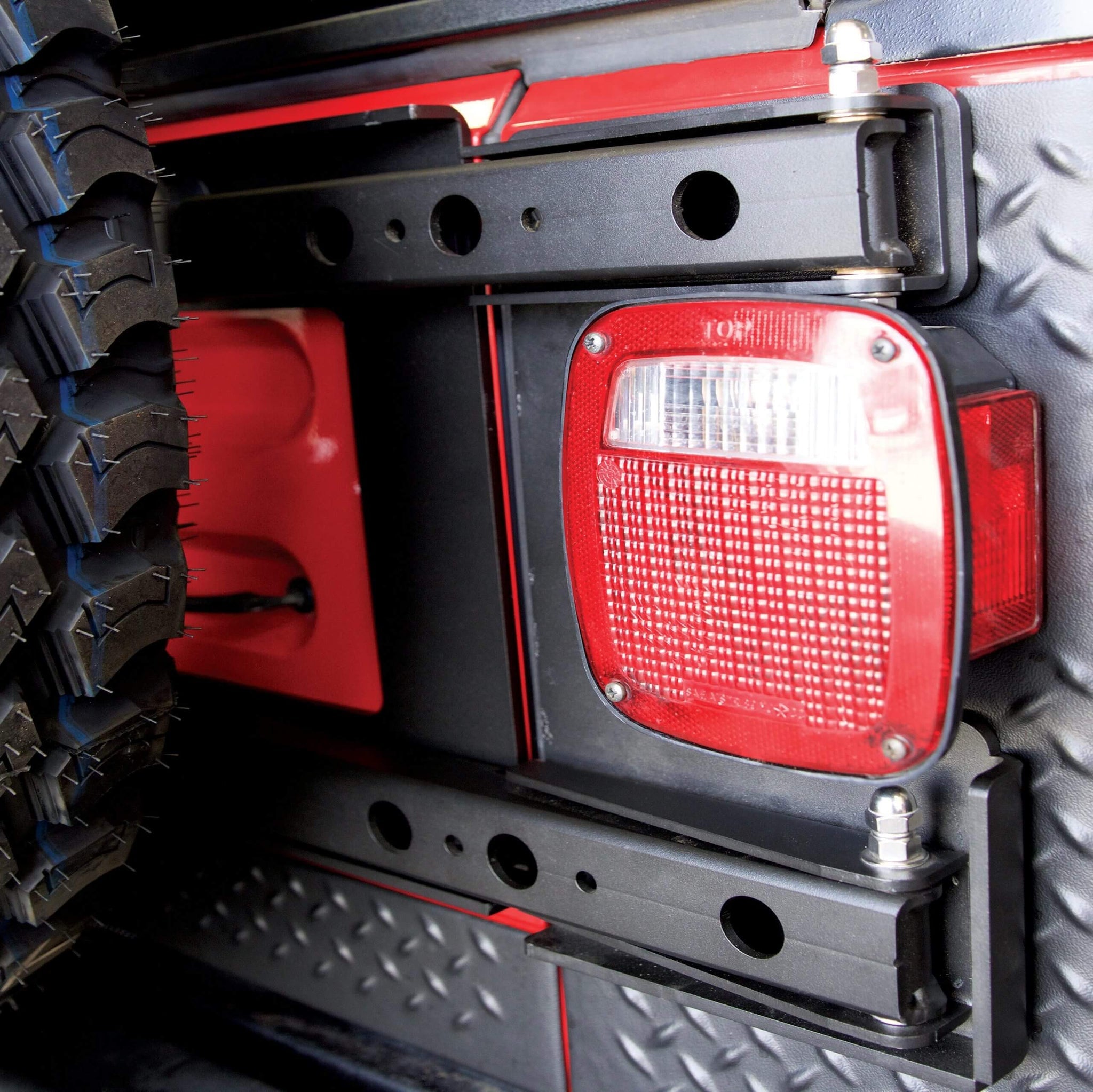 MORryde JP54-025 Heavy-Duty Jeep TJ Hinge - 1997-2006 Wrangler TJ - Reinforced Tailgate Hinge