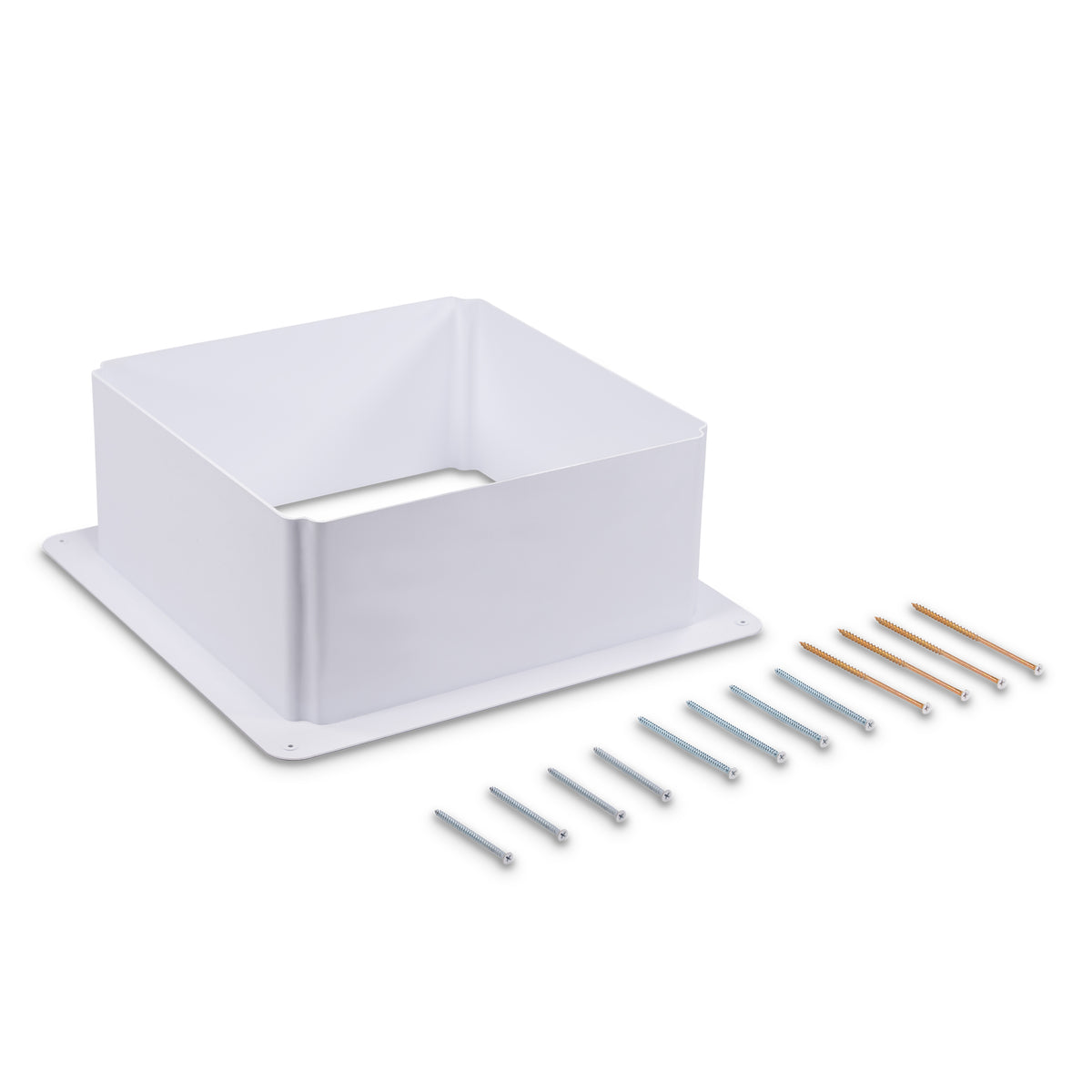 Dometic Fan-Tastic Vent 6-Inch Non-Clamp Garnish Kit - White - K1060-81