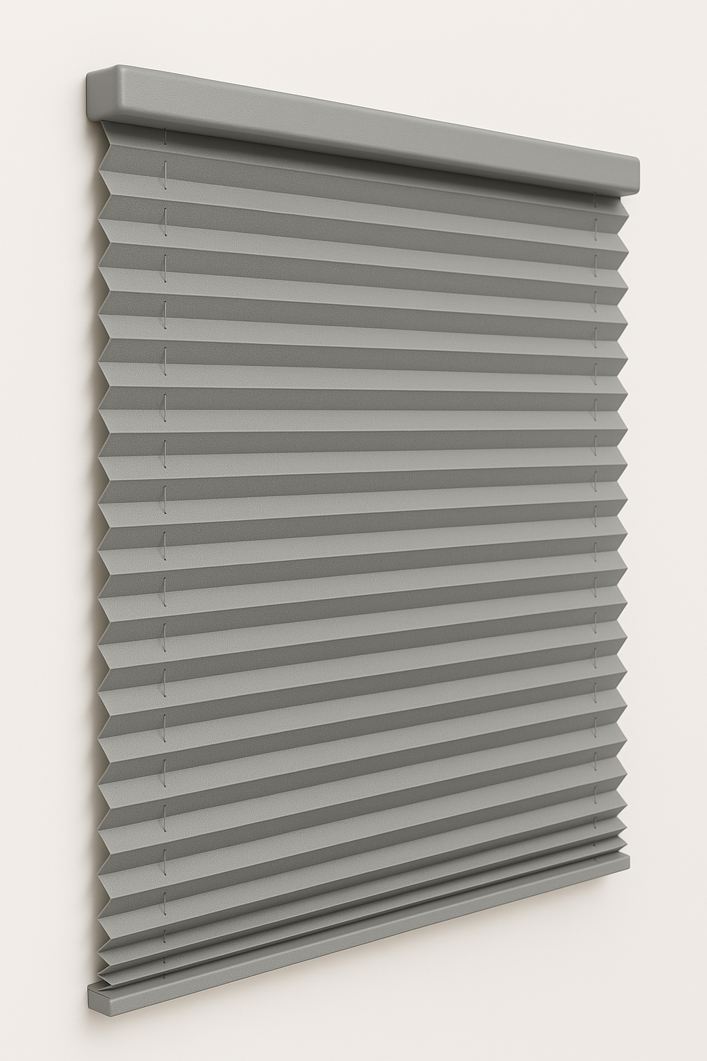 RV Pleated Window Night Shades - Gray Color - Genuine OEM Supplied - Custom Sizes