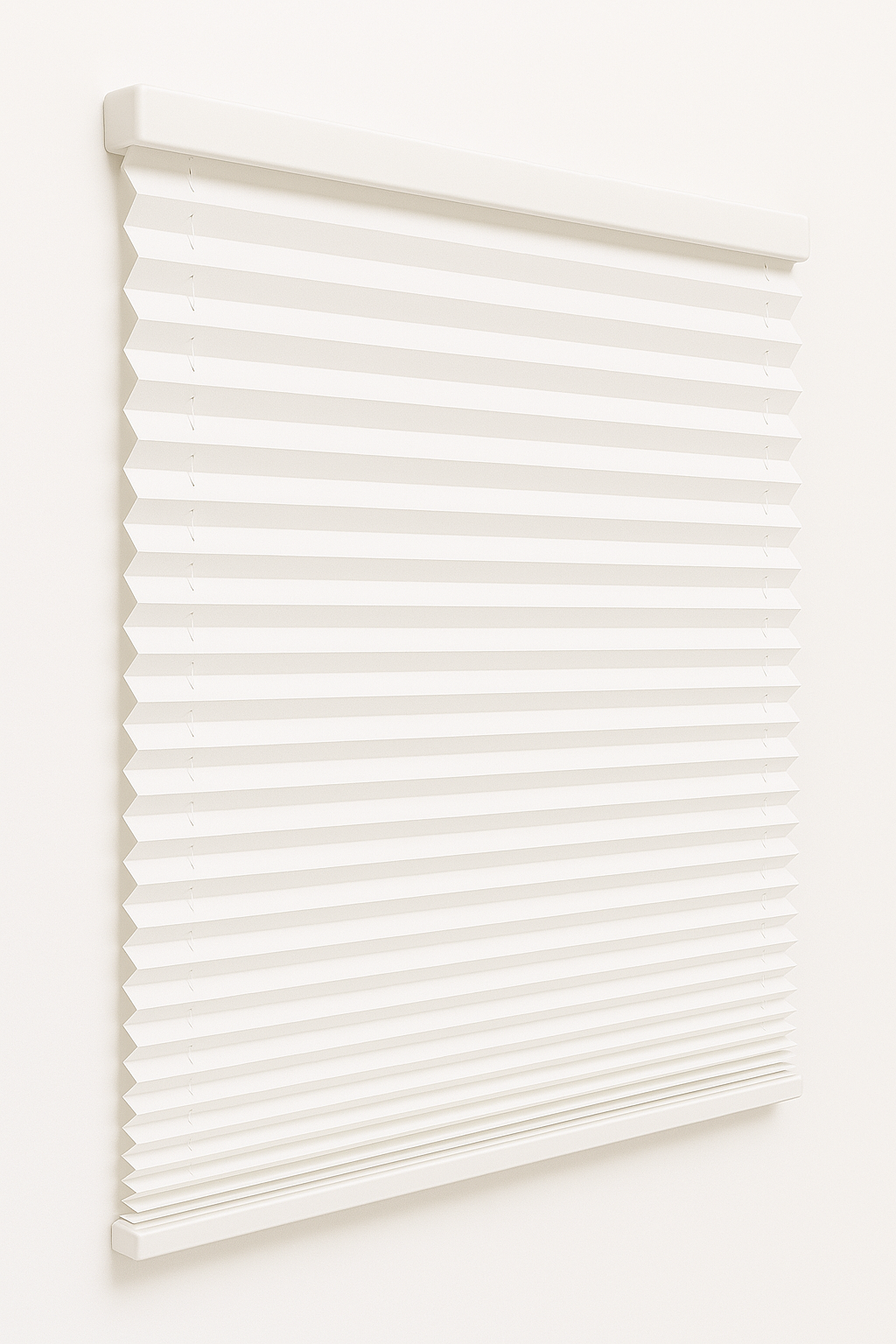 RV Pleated Window Night Shades - White Color - Genuine OEM Supplied - Custom Sizes