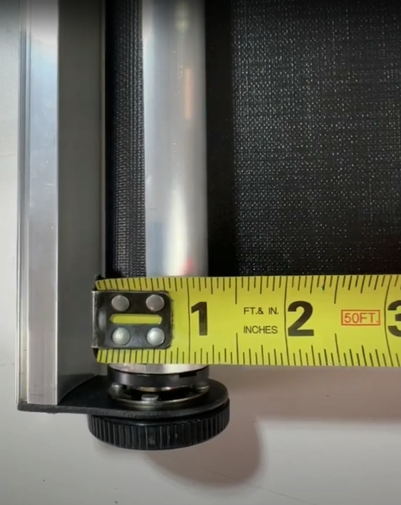 Premium RV Blackout Night Roller Shades - 1.25" Tube - Slow Rise - OEM Part - Custom Size and Color