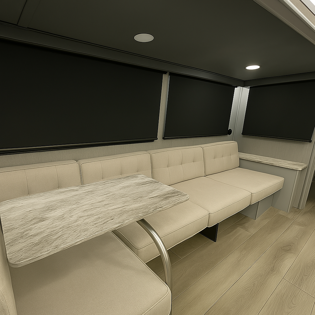 Valu-Line RV Night Roller Shades - .75" Tube - w/ Auto Stop - OEM Part - Custom Size and Colors