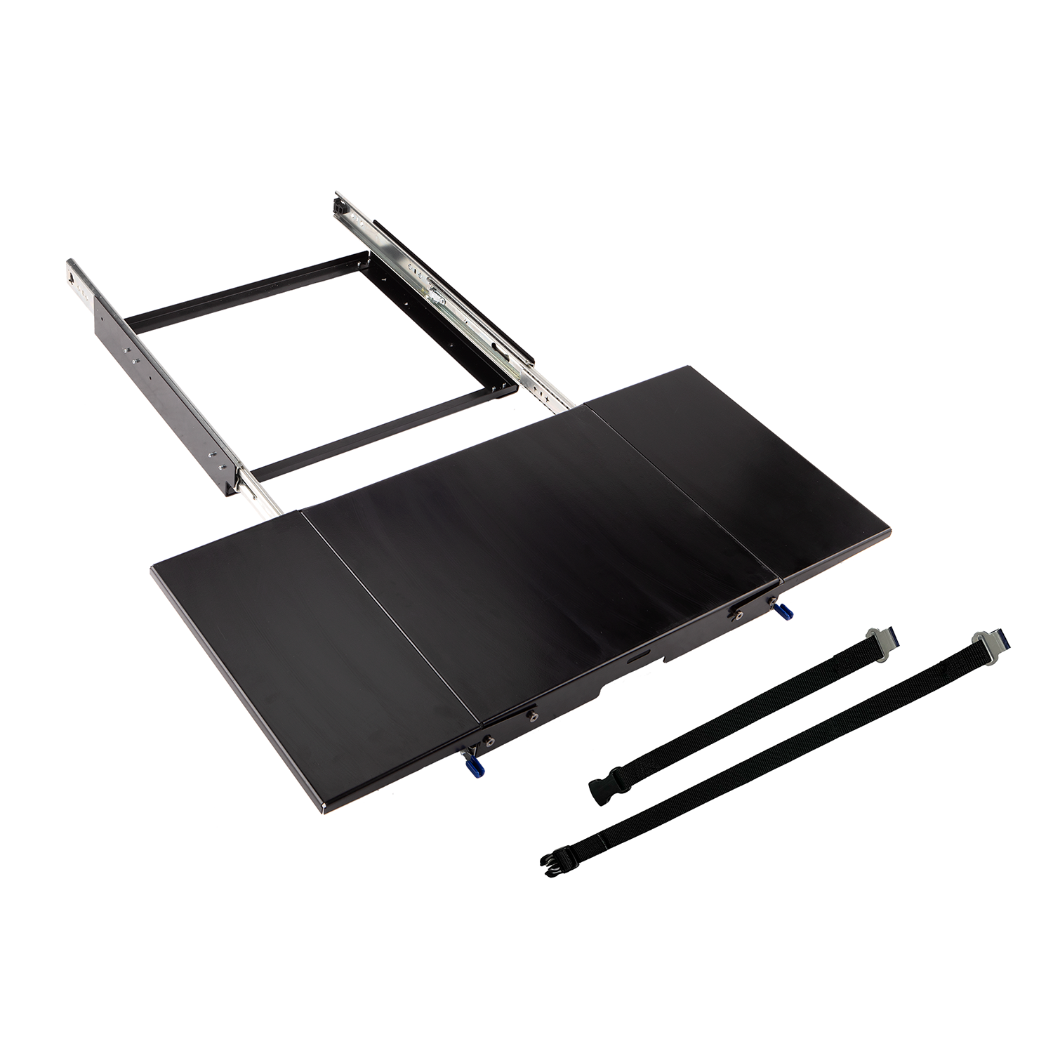 MORryde SP56-467 20.5"W x 20.5"D Sliding Griddle Tray with Clip-On Tables for Both Sides - RV Kitchen Storage