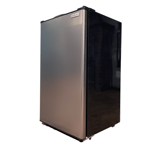 Everchill - 3.3 Cu Ft 12V RV Refrigerator Stainless Steel Left Hand Door - WS-95RDC - 2022449861 - 3.3 cu ft 12V RV refrigerator 2022449861